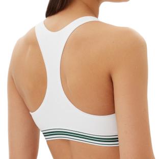 Sujetador Lacoste Out Mujer Blanco/Verde ver 0
