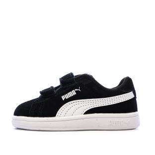 Puma Smash 3.0 Boys’ Black/White Trainers Photo of the Espace des Marques %store% store - view of %key%