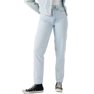 Jean Bleu Clair Femme Levi's 80's Mom vue 0