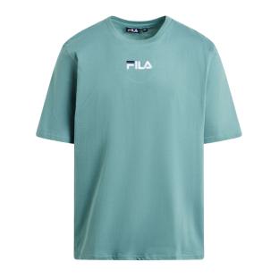 T-shirt Bleu Homme Fila Embroidered vue 0