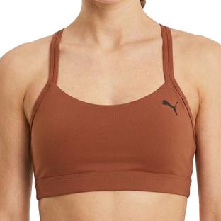 Sujetador naranja para mujer Puma 4keeps ver 0