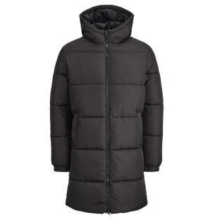 Doudoune Noire Homme JJ Rebel Logo vue 0