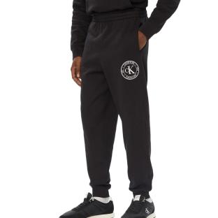 Schwarze Herren-Jogginghose von Calvin Klein Jeans Crest Ansicht 0