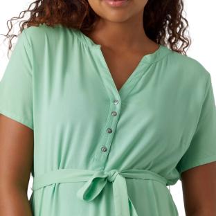 Robe Verte Femme Mamalicious Misty vue 0