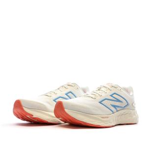 Women's Running Shoes Ecru/Blue New Balance 680 Photo of the Espace des Marques %store% store - view of %key%