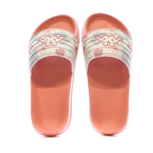 Claquettes Rose Femme Kappa Logo Sartwow 2 vue 0