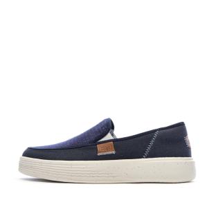 Hey Dude 40726 Bone Men’s Navy Shoes Photo of the Espace des Marques %store% store - view of %key%