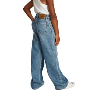 Jean Loose Bleu Fille Calvin Klein Jeans IG0IG02842 vue 0