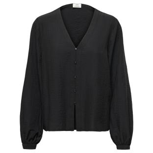 Blouse Noire Femme JDY Train Neck vue 0