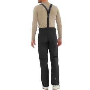 Pantalones de esquí de 3 capas negros para hombre Salomon Gore-Tex ver 0