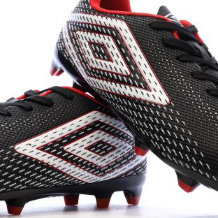 Negro Calzado de fútbol para hombre Umbro Aurora Ii Lo FG ver 0