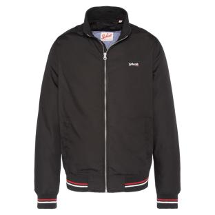 Veste Noire Homme Schott Stardusts vue 0