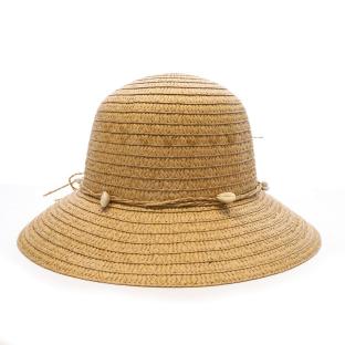 Chapeaux Marron Via Lorenzo Cloche Camel vue 0