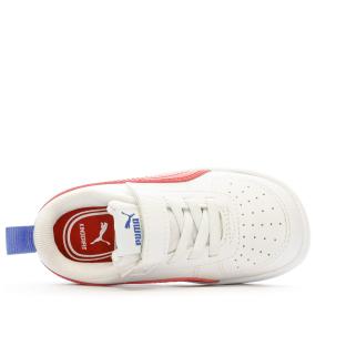 Baskets Blanc/Rouge Fille/Garçon Puma Rickie vue 0