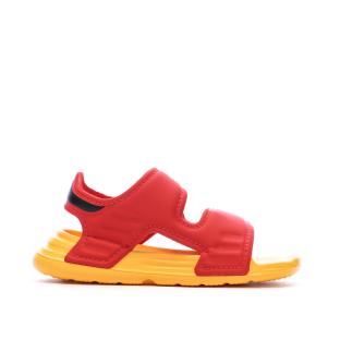 Sandales Rouges/Jaunes Adidas Altaswim Mickey vue 0