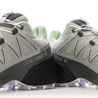 Zapatillas de senderismo grises para mujer Salomon Speedcross ver 0