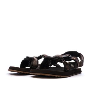 Sandales Marron Homme Quiksilver Monkey Caged vue 0
