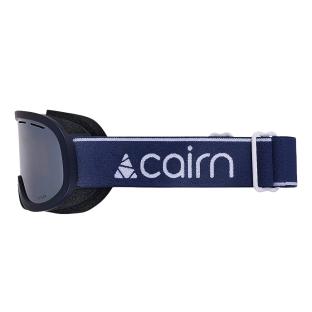 Cairn-Skibrille „Marine“ mit silbernem Spiegelscheibenglas für Jungen: Cairn Gust Clx3 Mat Night Sky Ansicht 0