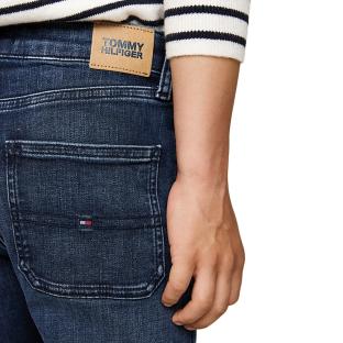 Jean Droit Marine Garçon Tommy Hilfiger Skater vue 0
