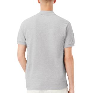 Polo Gris Clair Homme Lacoste Polo Classic Fit vue 0