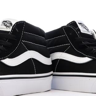Baskets Noir Mixte Vans Ua Sk8-mid Reissue vue 0