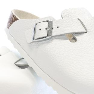 Sabots Blanc Mixte Birkenstock Boston vue 0