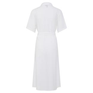 Kleid Weiß Frau Pieces Pia Ansicht 0