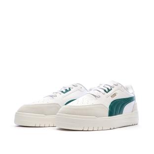 Baskets Blanc/Vertes Homme Puma Shuffle vue 0
