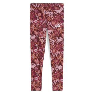 Legging à fleurs Rouge Fille Puma Ess Nature 2.0 Aop vue 0