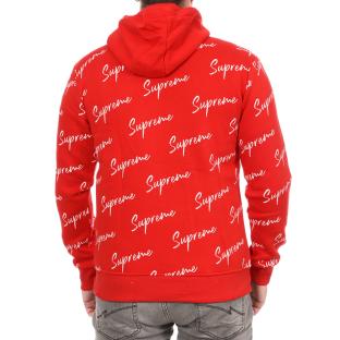 Sudadera con capucha Supreme Grip Ally Red, hombre ver 0
