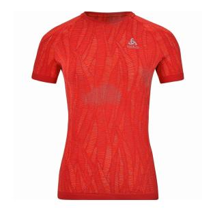 T-shirt Technique Rouge Femme Odlo Zeroweight vue 0