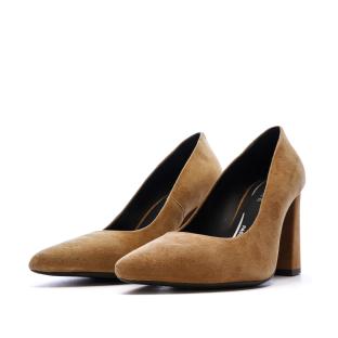 Escarpins Camel Femme Geox Bigliana vue 0