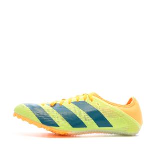 Chaussures Athlétisme verte Mixte Adidas Sprintstar vue 0
