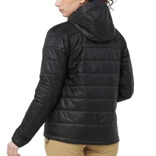 Manteau Noir Femme Salomon Outline vue 0