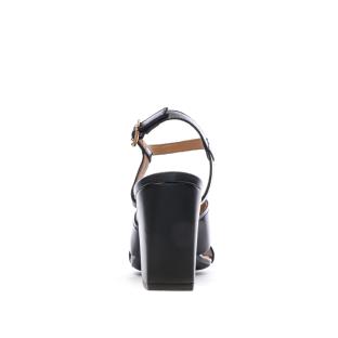 Sandales Noires Femme Geox Neraklia vue 0