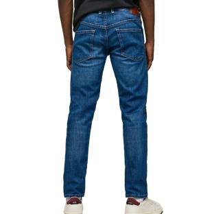 Blaue Slim-Fit-Jeans für Herren von Pepe Jeans, Modell „Hatches“ Ansicht 0