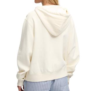 Sweat Zippé Écru Femme Superdry Ziphood vue 0