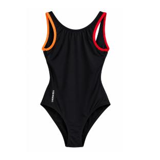 Maillot de bain Noir Fille Lhoste Naiade vue 0