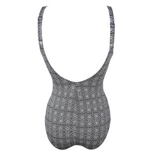 Bañador negro/blanco para mujer «Grain de Sable Eva» ver 0