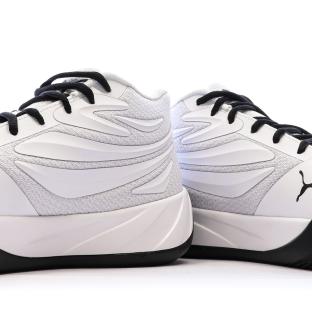 Chaussures de Basketball Grises/Blanches Homme Puma Court Pro vue 0
