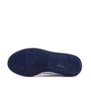Baskets Marine/Blanc Garçon Rebound Low vue 0
