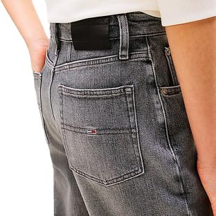 Jean Mom Fuselé Gris Femme Tommy Hilfiger DW0DW20648 vue 0