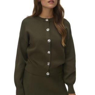 Gilet Kaki Femme Vero Moda Noella vue 0