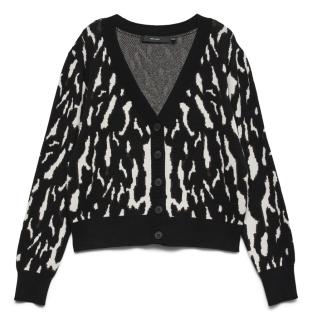 Gilet Noir/Blanc Femme Vero Moda Nancy vue 0