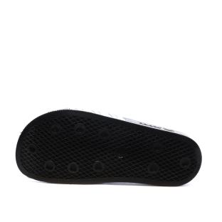 Adidas Adilette Damen Steppschuhe Schwarz/Silber Ansicht 0