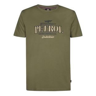 T-Shirt Kaki Homme Petrol Industries Classics vue 0