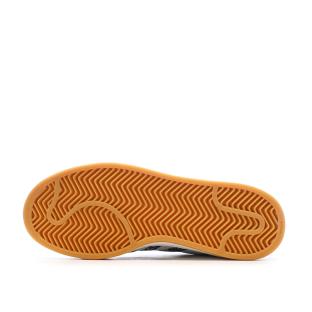 Baskets Blanc Cassé/Multicolore Fille/Femme Adidas Superstar vue 0