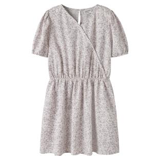 Robe Blanc/Violet Fille Name it fany vue 0
