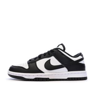 Dunk Low Baskets Blanches/Noires Femme Nike vue 0