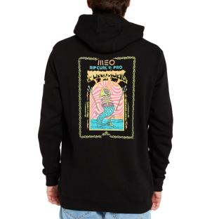 Sudadera con capucha negra Rip Curl Meo Rip Curl Pro para hombre ver 0